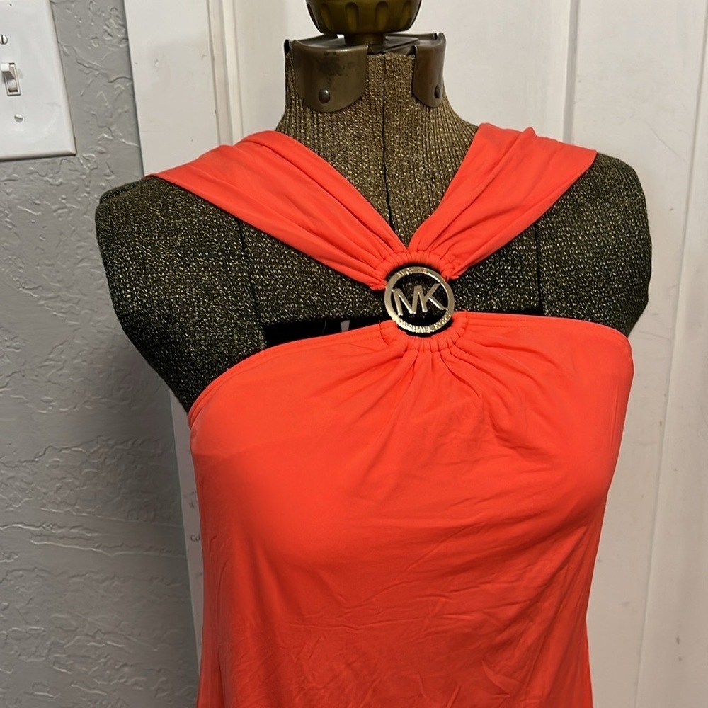 MICHAEL MICHAEL KORS SANGRIA SWIM DRESS / COVER-UP - Picture 2 of 15